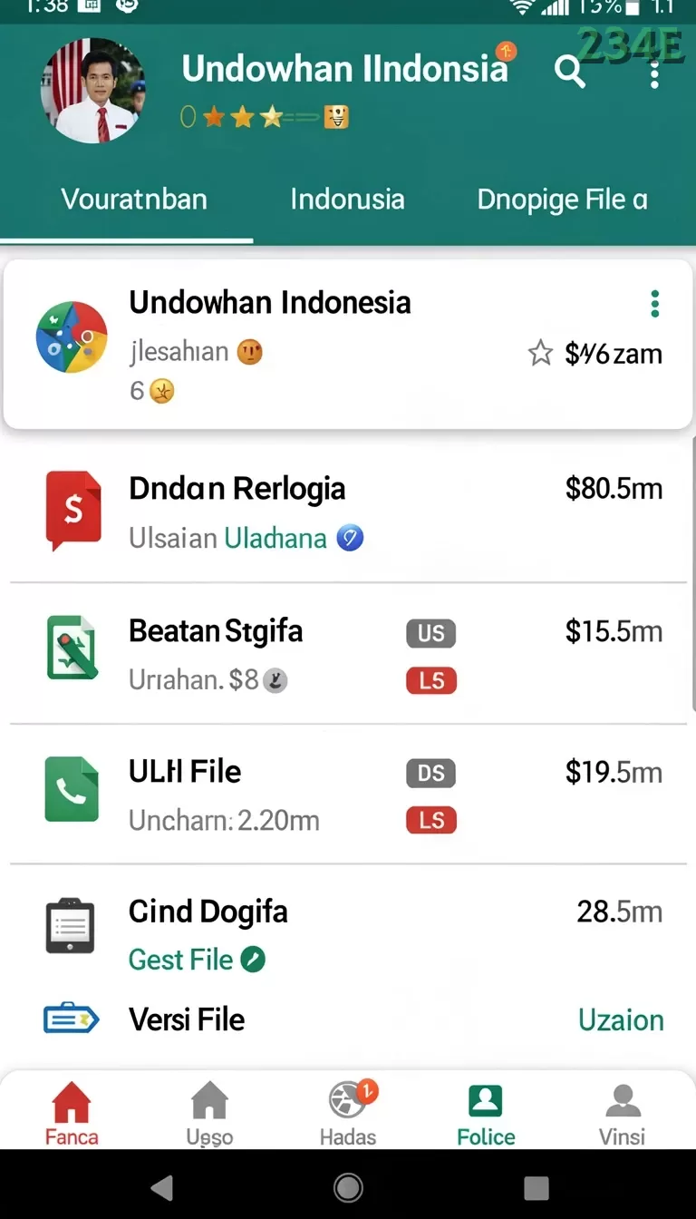 Cuplikan layar KOKITOTO — aktivitas