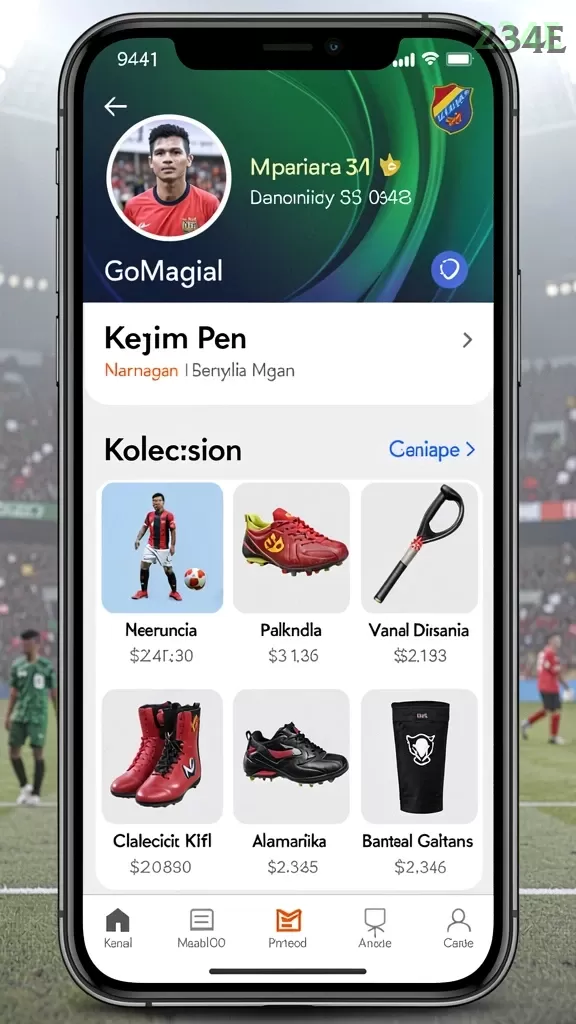 Cuplikan layar PARIS88 — aktivitas
